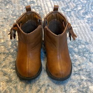 Carter's Tan Kids Boots with Tassels